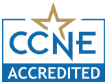 CCNE Accredited Badge